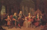 Jean Ranc King Philip V andHis Family Sweden oil painting artist